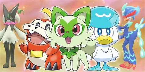 pokemon scarlet starter evolutions|Pokémon Scarlet and Violet starters and starter。